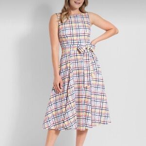 NWT MODCLOTH X COLLECTIF WATERCOLOR Dremline swing dress